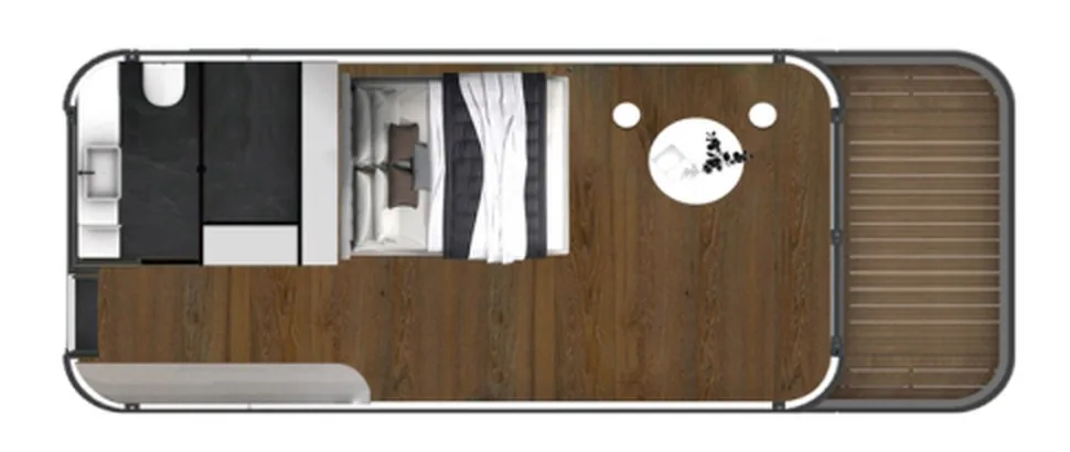 Y30 Mobile Cabin floor plan